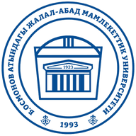 Jalal-Abad State University named after B. Osmonov logo